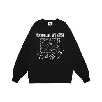 ED HARDY X Sweatshirts Unisex Black