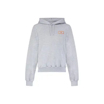 Martine Rose Logo Detailed Drawstring Hoodie