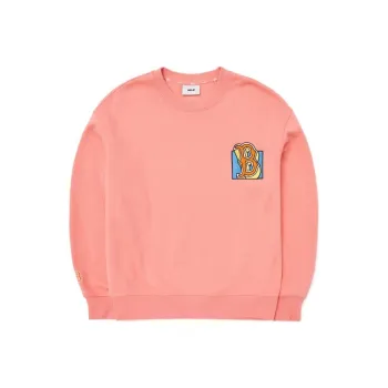 MLB Boston Red Sox Sweatshirt Unisex Orange Pink