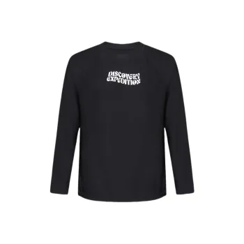 Discovery Expedition Hot Summer Loose Fit Rashguard T-Shirt Men's Black
