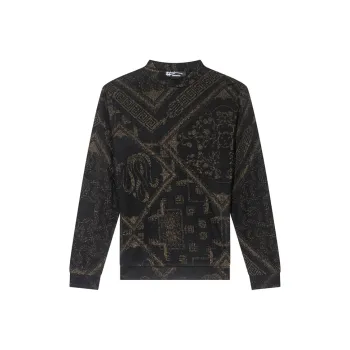 ANDREW MACKENZIE T Shirt Men's Black/Gold