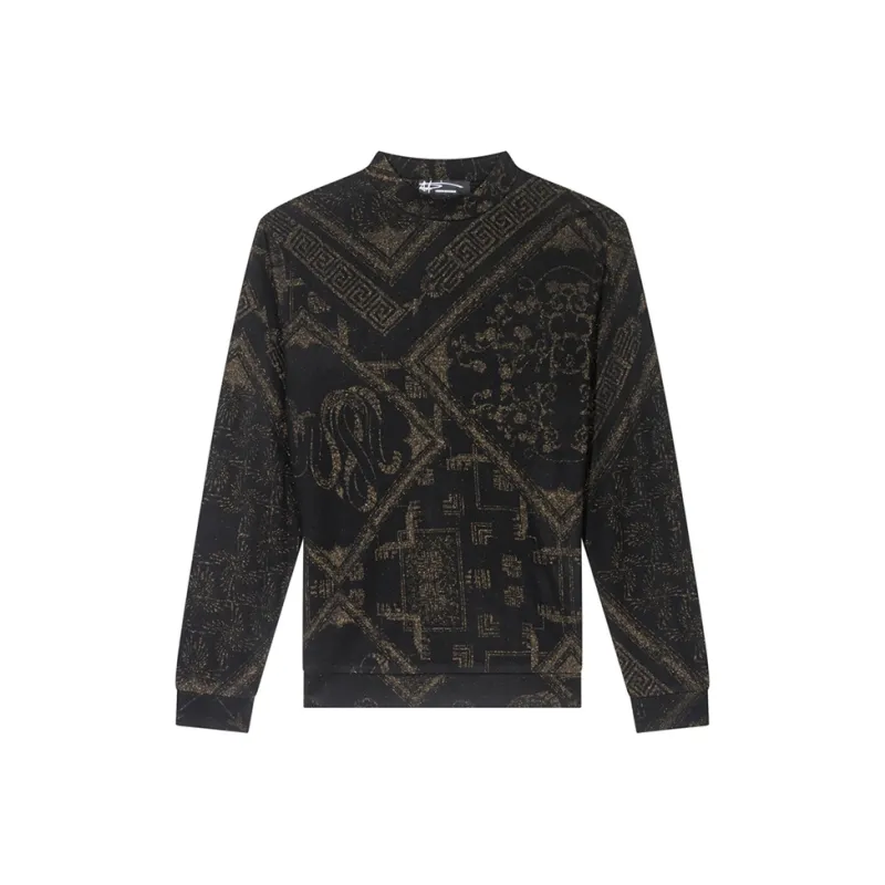 ANDREW MACKENZIE T Shirt Men's Black/Gold-0