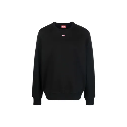 DIESEL Logo patch Detail Sweatshirt