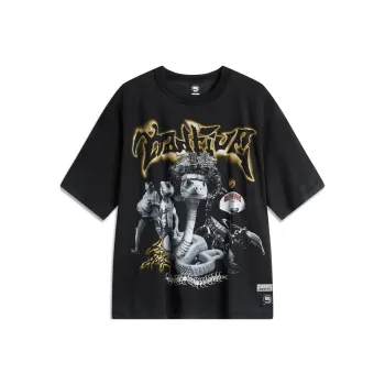 LiNing Badfive T Shirt Men's Night Black
