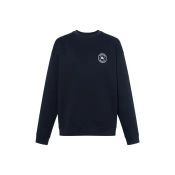 Burberry Embroidered Logo Cotton Sweatshirt