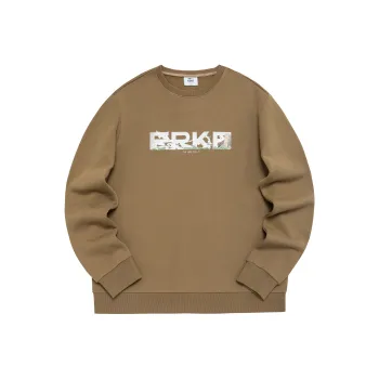 Erke Sweatshirts Men Latte Brown