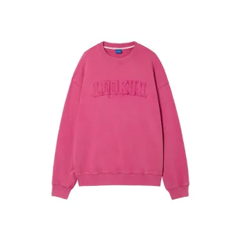 LOOKUN Sweatshirts Unisex Pink