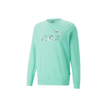 PUMA Summer Splash Crew Neck Men's Sweatshirt Sweatshirt Men's Mint