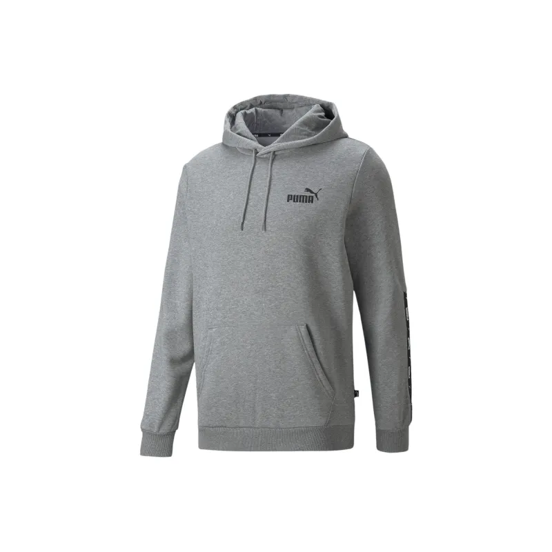 PUMA Sudadera Con Capucha Para Hombre Essentials+ Tape-0