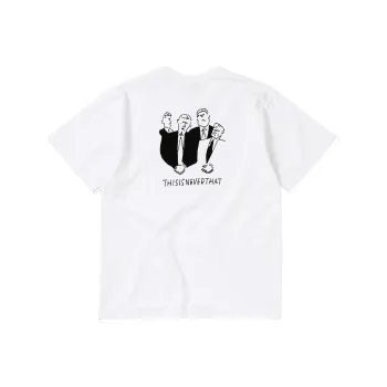 Thisisneverthat Long Field Collaboration T Shirts Unisex White