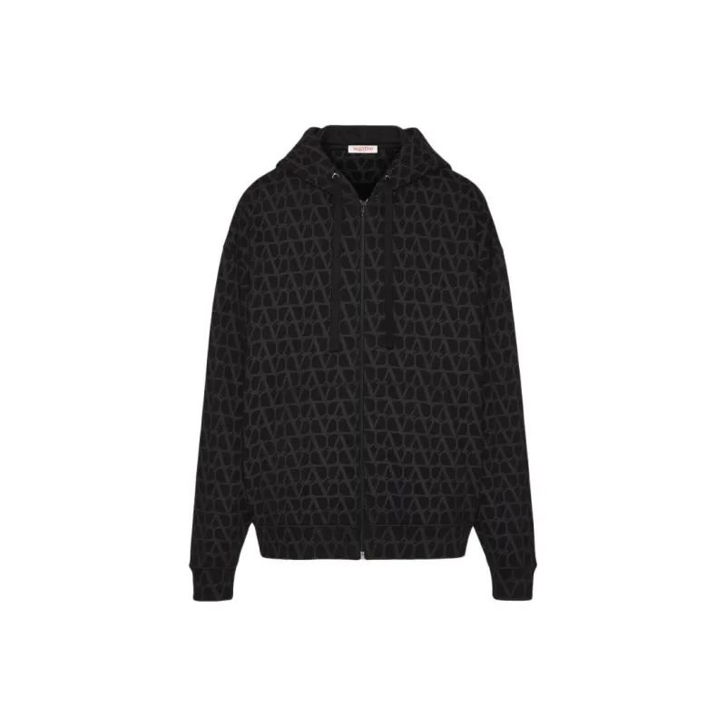 Valentino Toile Iconographe Zip Hoodie-0