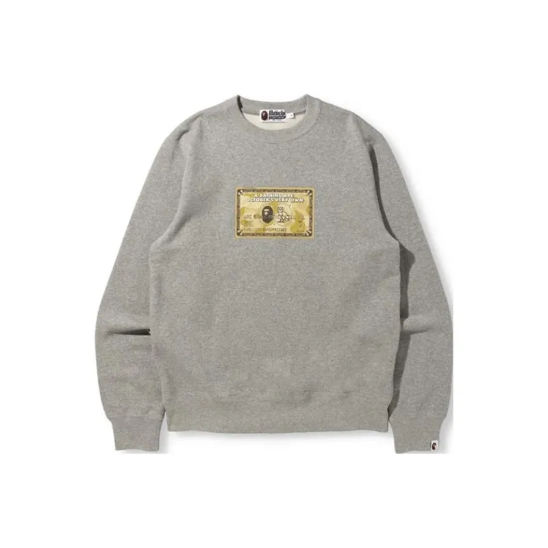 A BATHING APE X Ovo Card Crewneck-2