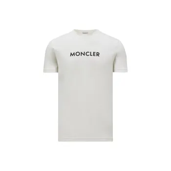 Moncler Logo Detailed Crewneck T Shirt