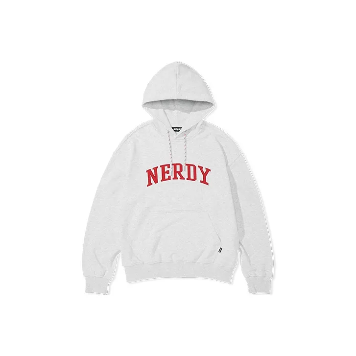 NERDY FW22 Sweatshirt Unisex Cool White-0