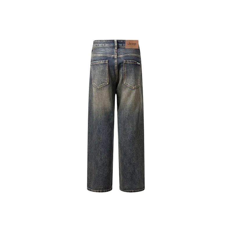 Jeep Fashion Sports Collection Jeans Unisex Haze Blue-1