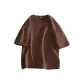 [100% cotton]Coffee (Fish Leaping in The Sea Chest Logo)