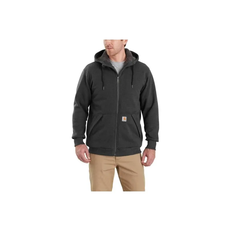 Carhartt RELAXED FIT MIDWEIGHT SHERPA LINED FULL ZIP SWEATSHIRT Men's-0