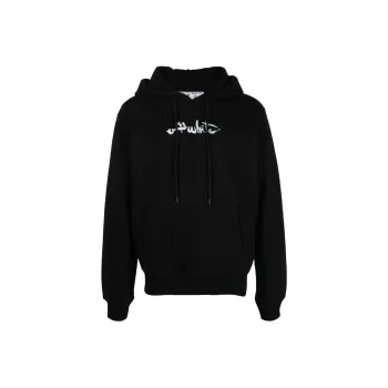OFF WHITE Paint Arrow Slim Hoodie