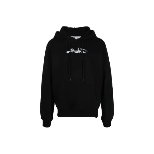 OFF WHITE Paint Arrow Slim Hoodie