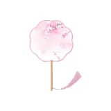 Jing Sheng[Traditional Chinese Style Semi-Transparent Round Fan]