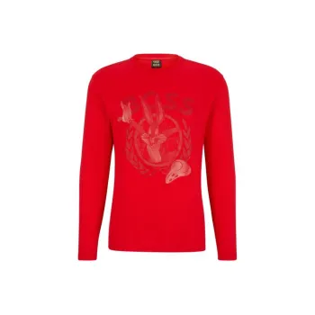 HUGO BOSS HUGO BOSS X LOONEY TUNES SS23 Sweatshirts Men Red