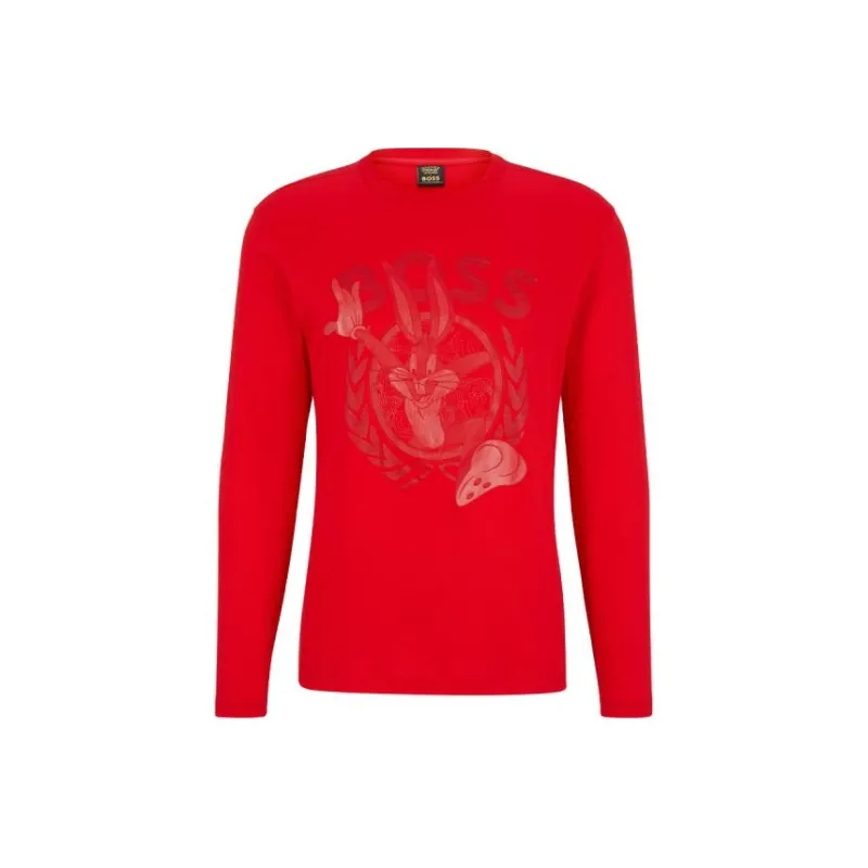HUGO BOSS HUGO BOSS X LOONEY TUNES SS23 Sweatshirts Men Red-0