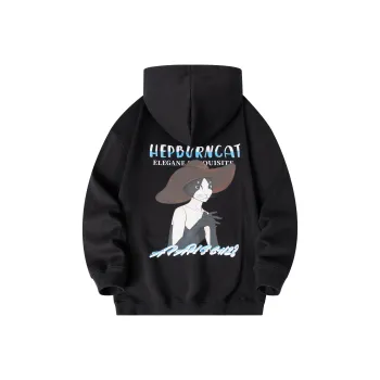 Hepburn Cat Sweatshirts Unisex