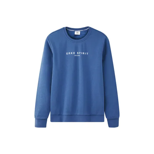 Erke Sweatshirts Men Dock Blue