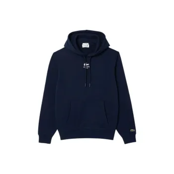 LACOSTE Logo Printed Drawstring Hoodie
