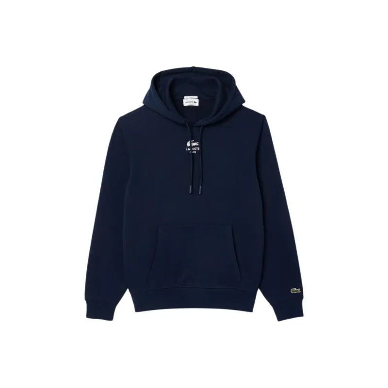 LACOSTE Print Hoodie Sweatshirt-0