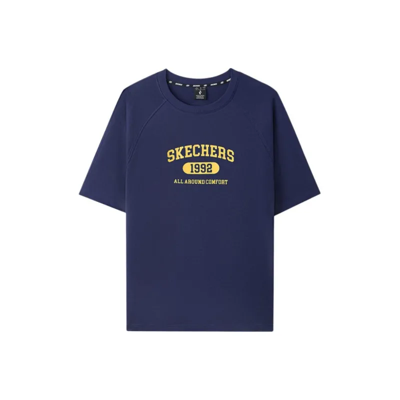 Skechers T Shirt Unisex Marine Blue 00DU-0