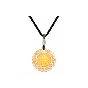 ZHONGLING 999 Fine Silver Sterling Silver Necklaces Women's