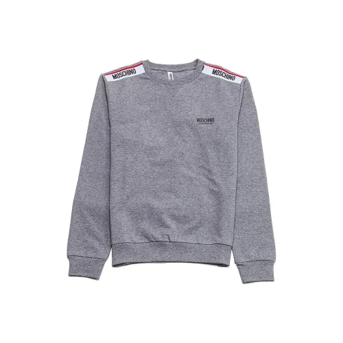 MOSCHINO Sweatshirts Men Gray