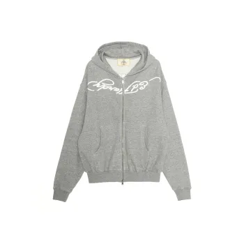 Ed Hardy Sweatshirts Men Plain Clean Gray E1OFM066