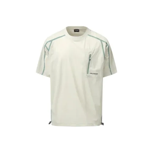SALOMON T Shirts Men White