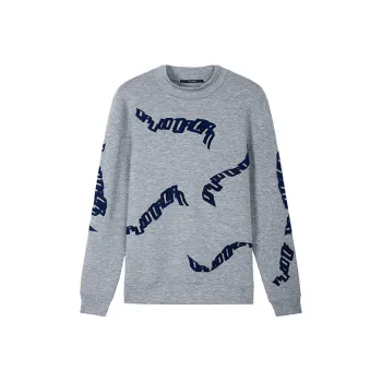 DAVID NAMAN Sweatshirts Men Gray