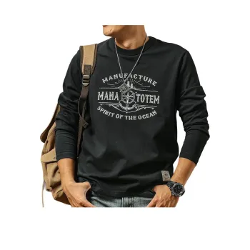 Seasonal Words T-Shirt Men's Black