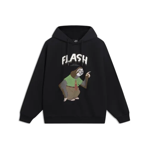 LiNing Disney Sweatshirt Unisex Black