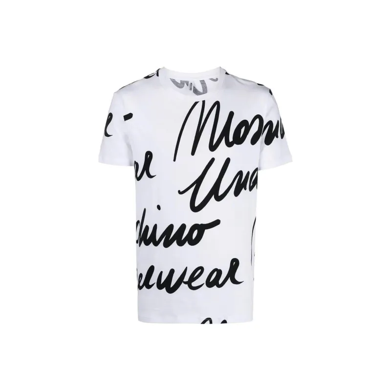 MOSCHINO T-Shirts Men White-0
