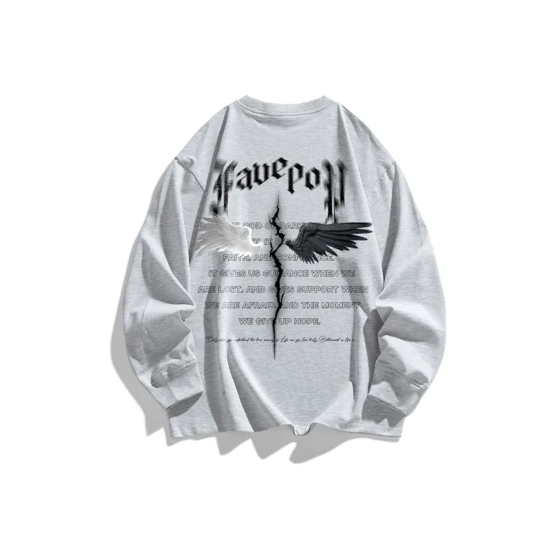 FAVEPOP Long Sleeved T Shirt Unisex-5