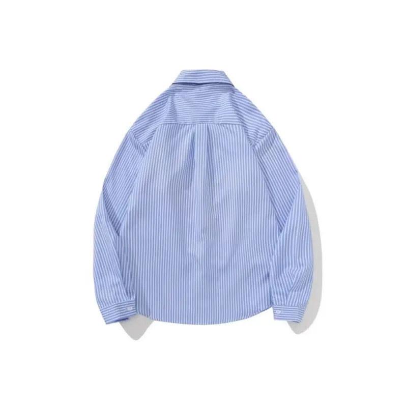 PLAY BUSH Shirt Unisex Blue Stripes-1
