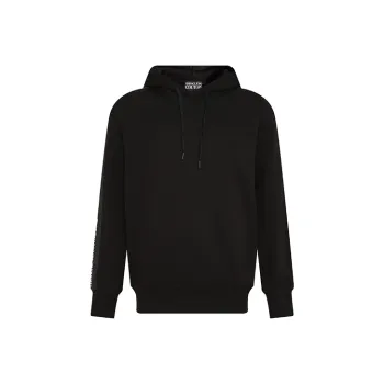 VERSACE JEANS COUTURE Logo tape Pullover Hoodie