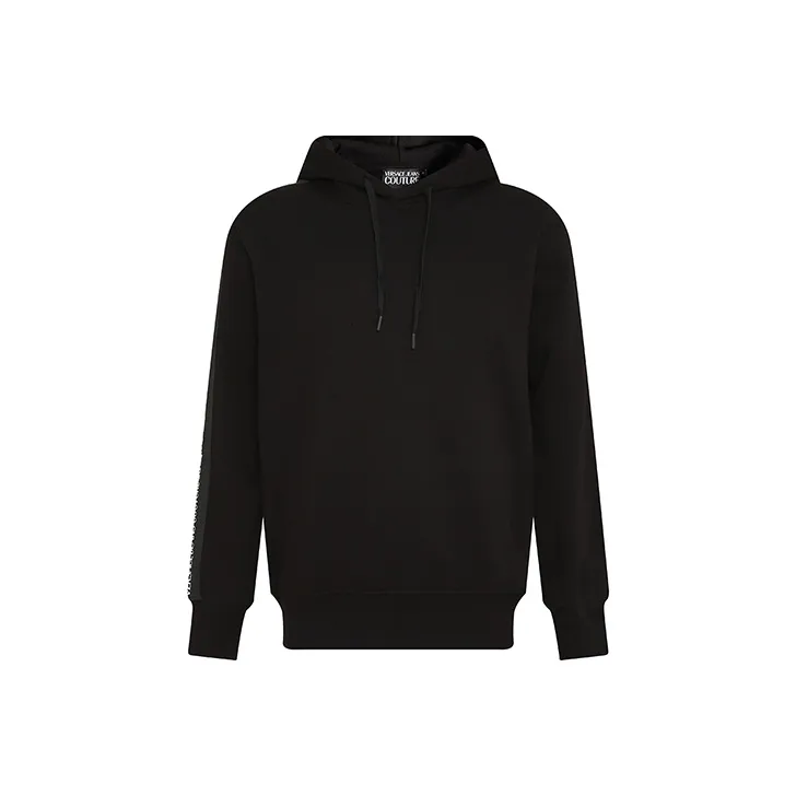 VERSACE JEANS COUTURE Logo tape Pullover Hoodie-0