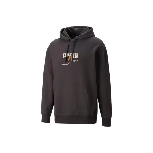PUMA Downtown Sweatshirts Men Brown