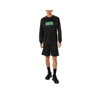 Asics T Shirt Unisex High Performance Black/Nouveau Green