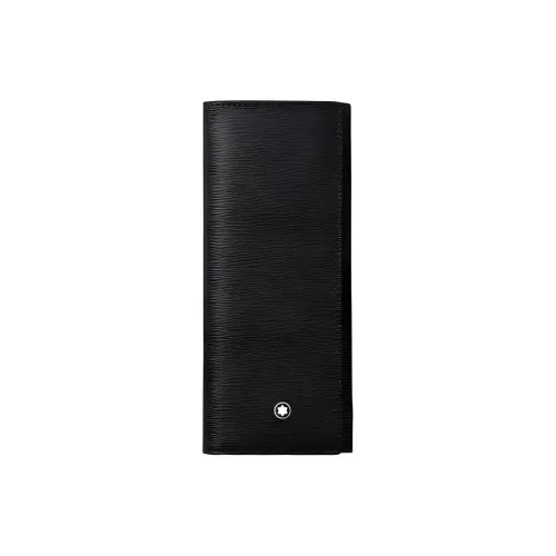 MONTBLANC Meisterstuck Leather Pen Pouch Black