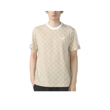 PUMA T Shirts Men Beige