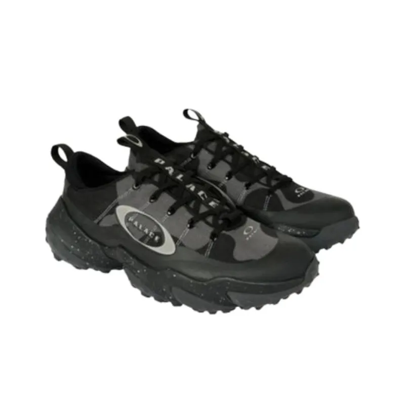 PALACE x Oakley Anti Slip Wear Resistant Low Top Casual Shoes Unisex Black-2