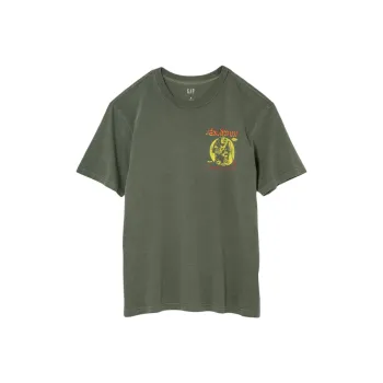 GAP Legendary Artist Series T-Shirts Unisex Dark Green