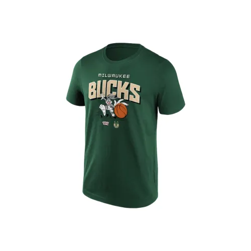 NBA Milwaukee Bucks Looney Tunes Bugs Bunny T-Shirt Men's Dark Green